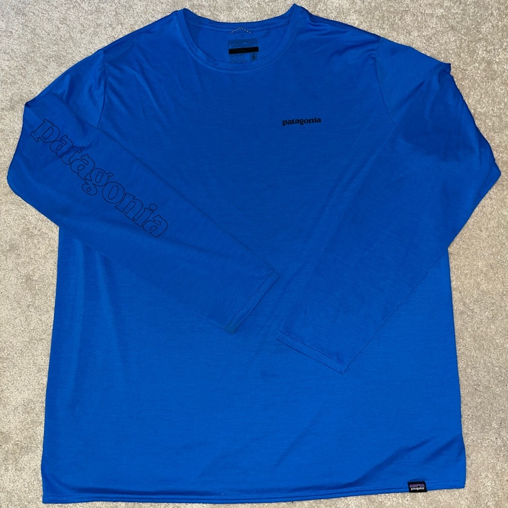 Patagonia Long Sleeve Capilene Cool Daily shirt size XXL